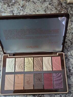 Lancome Shimmer Eyeshadow Palette - Gold, Champagne, Pink, Bronze, Plum